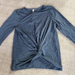 Lululemon Cropped Long Sleeve Tee